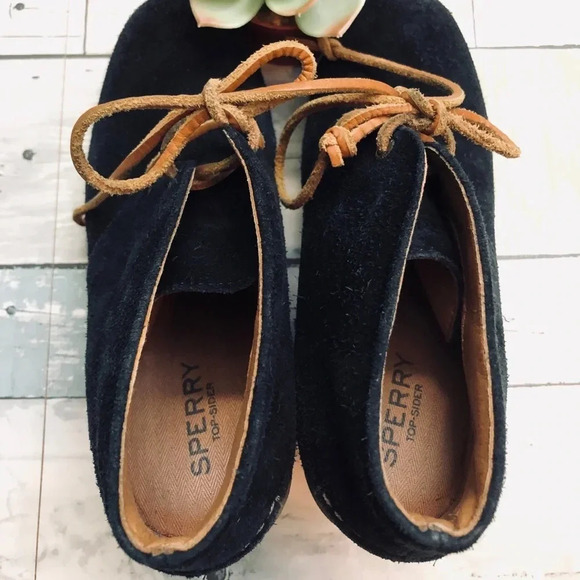 Sperry Stella Round Toe Wedge Ankle Boots - Picture 5 of 6